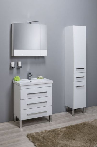 Мебель для ванной Aquanet Сиена 70 напольная белая фото 16 Мебель для ванной Aquanet Сиена 70 напольная белая фото 16