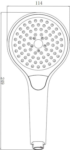 Душевая лейка Villeroy & Boch Embrace Plus TVS1084130161 фото 2