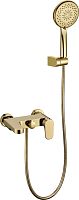 Смеситель Boheme Spectre 453-G для ванны с душем, золото