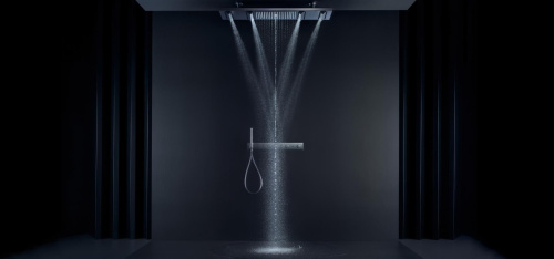 Верхний душ Axor ShowerSolutions 10628000 с подсветкой фото 3