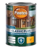 Пропитка декоративная для защиты древесины Pinotex Classic Plus 3 в 1 лиственница 0,9 л.