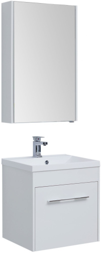 Мебель для ванной Aquanet Августа 58 белая фото 5