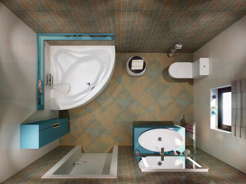 Акриловая ванна Koller Pool Tera 135x135 фото 3