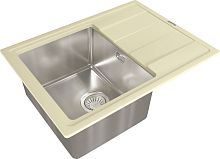 Мойка кухонная Florentina Комби 650 шампань