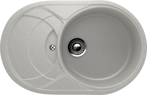 Мойка кухонная Ulgran U-110-310 серая