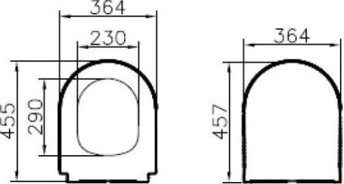 Комплект VitrA Integra 7040B003-0075 безободковый + система инсталляции + кнопка смыва фото 5