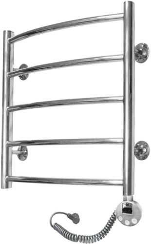Полотенцесушитель электрический Domoterm Калипсо П5 50x50, хром, R фото 2