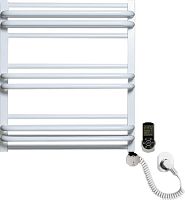 Полотенцесушитель электрический Luxrad Regular G Plus 064085 60х53 R, белый, терморегулятор selmo smart programm с пультом