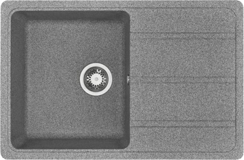 Мойка кухонная AQUATON Аманда серая