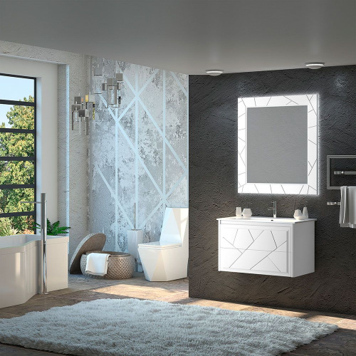 Мебель для ванной Opadiris Луиджи 90 белая