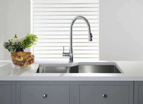 Смеситель Timo Saona 2336/00FL для кухонной мойки фото 8