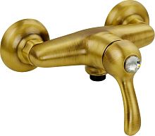 Смеситель Migliore Lem Swarovski 18876 для душа, бронза