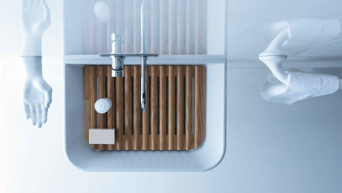 Раковина Galassia Meg11 5403 65x45 хозяйственная фото 5