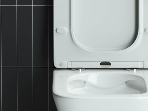Унитаз подвесной Ceramica Nova Mono CN1902 с микролифтом, безободковый фото 7