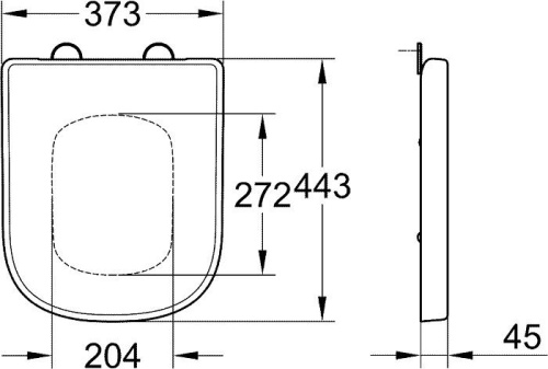 Унитаз подвесной Grohe Euro Ceramic 3932800H фото 9
