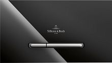 Кнопка смыва Villeroy & Boch Viconnect 922160RB чёрная глянцевая