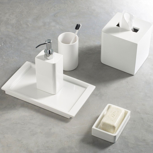 Мыльница Kassatex Lacca White ALA-SD-W фото 2