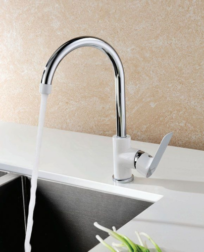 Смеситель Triton Панама 14605W-D125 для кухонной мойки фото 2