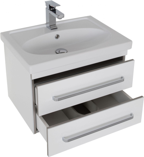 Мебель для ванной Aquanet Сиена 60 подвесная белая фото 9