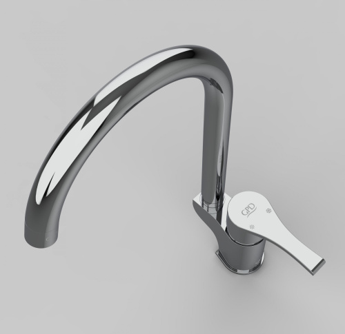 7 140 руб. Смеситель GPD Atros MTE65 для кухонной мойки фото 4 Смеситель GPD Atros MTE65 для кухонной мойки фото 4