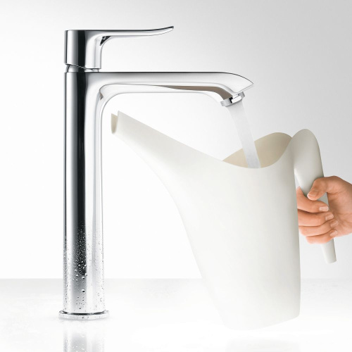 Смеситель Hansgrohe Metris 31183000 для раковины фото 2