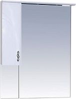 Зеркало Misty Сицилия 65 L с подсветкой, белая эмаль