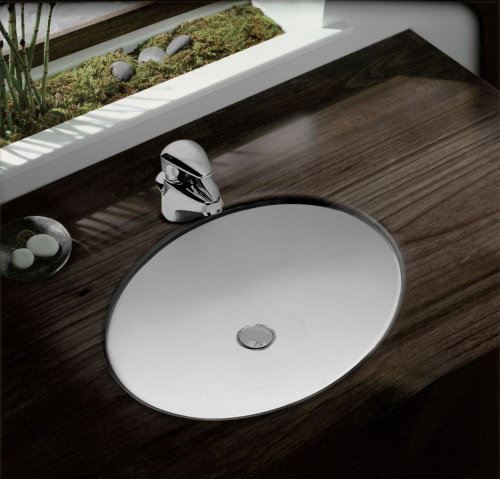 Раковина Jacob Delafon Ovale EN262 встраиваемая снизу с креплениями фото 2