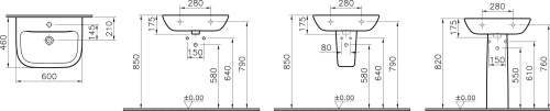 Раковина VitrA S20 5503B003 фото 7