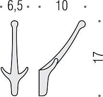 Крючок Colombo Design Appenditutto AM27Hook2.000