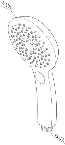 Душевая лейка AM.PM Inspire V2.0 F0250A000 фото 5