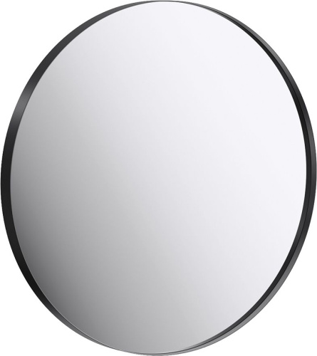 Зеркало Aqwella Fargo черное, 80 см фото 4