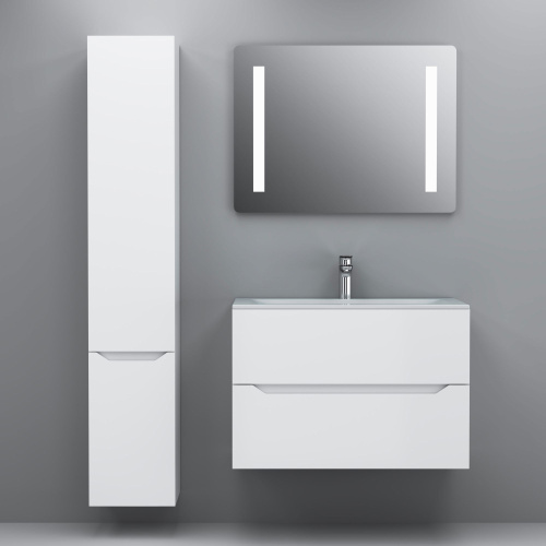 Мебель для ванной AM.PM Tender 80 подвесная, белая фото 6