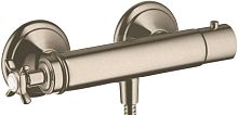 Термостат Axor Montreux 16261820 для душа, шлифованный никель