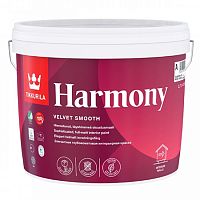 TIKKURILA HARMONY краска акрилатная, стойкая к мытью, глубокоматовая, база A (2,7л)