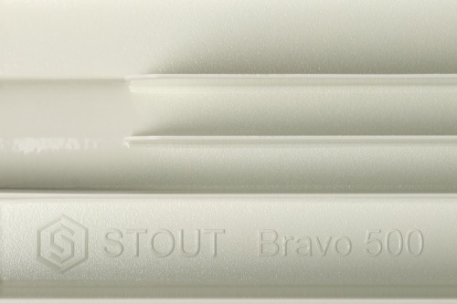 Радиатор алюминиевый Stout Bravo SRA-0110-050014 14 секций фото 8