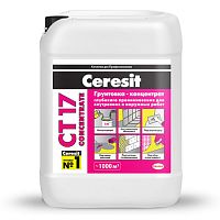 CERESIT CT 17 CONCENTRATE грунтовка-концентрат глубокого проникновения (10л)