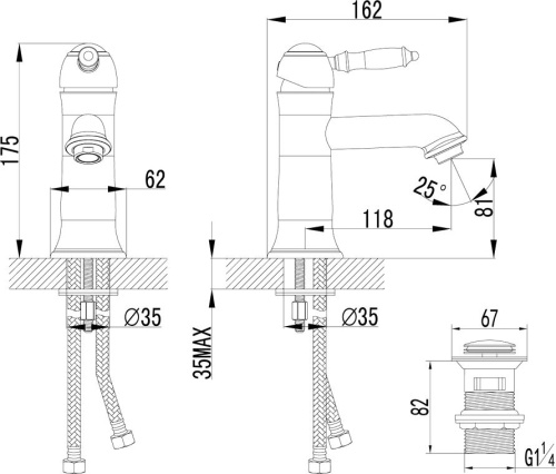 12 999 руб. Смеситель Lemark Villa LM4806C для раковины, хром Смеситель Lemark Villa LM4806C для раковины, хром