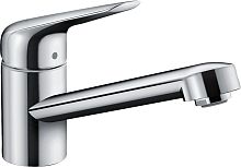 Смеситель Hansgrohe Focus M42 71808000 для кухонной мойки, хром
