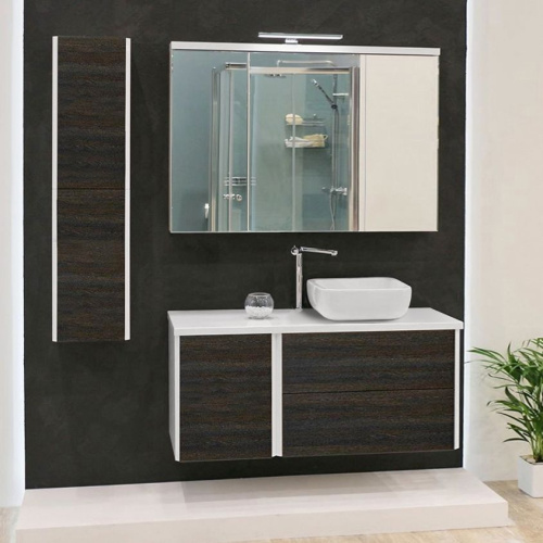 Мебель для ванной AQUATON Брук 120 (80+40) дуб феррара фото 4