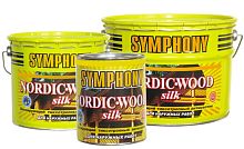 Лессирующий антисептик Nordic Wood Silk  на основе льняного, и таллового масел