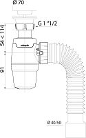 Сифон для мойки Wirquin Neo 30987075