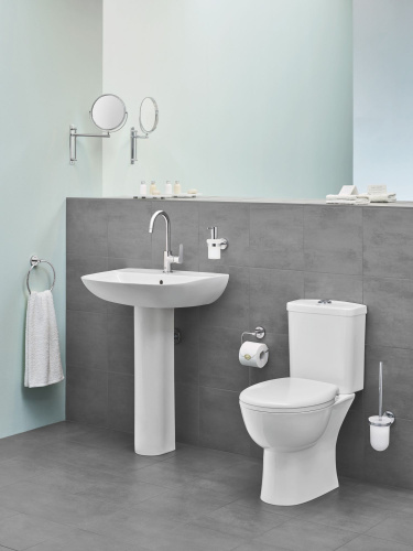 Комплект Чаша для унитаза-компакта Grohe Bau Ceramic 39429000 + Крышка-сиденье Grohe Bau Ceramic 39493000 с микролифтом + Бачок для унитаза Grohe Bau фото 2