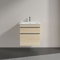 Мебель для ванной Villeroy & Boch Venticello 55 elm impresso, с ручками хром