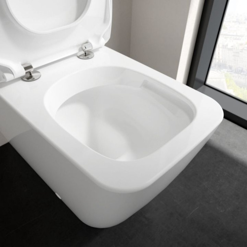 Унитаз-компакт Villeroy & Boch Venticello 4612R0R1 alpin ceramicplus фото 4