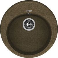 Мойка кухонная Florentina Лотос 510 коричневый