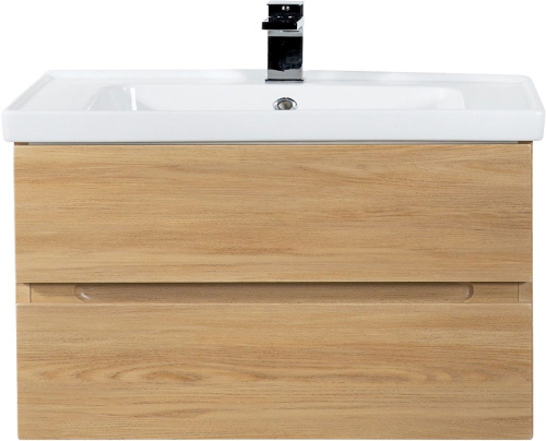 Мебель для ванной Art&Max Techno подвесная, 90, дуб мадейра янтарь фото 3