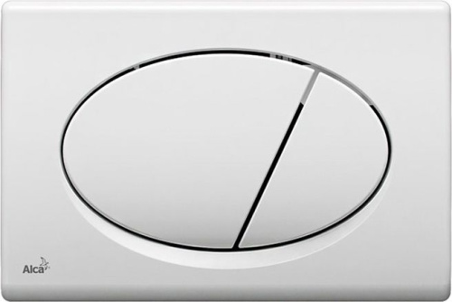 Комплект Унитаз подвесной Duravit D-code 45700900A1 безободковый + Система инсталляции для унитазов AlcaPlast Jadromodul AM102/1120 с белой кнопкой и шумоизоляцией фото 3
