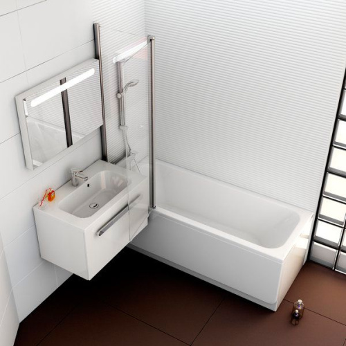 Акриловая ванна Ravak Chrome 150x70 с ножками фото 6