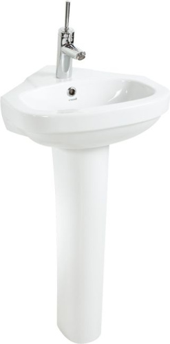 11 630 руб. Раковина Creavit Corner VT145 с пьедесталом фото 4 Раковина Creavit Corner VT145 с пьедесталом фото 4