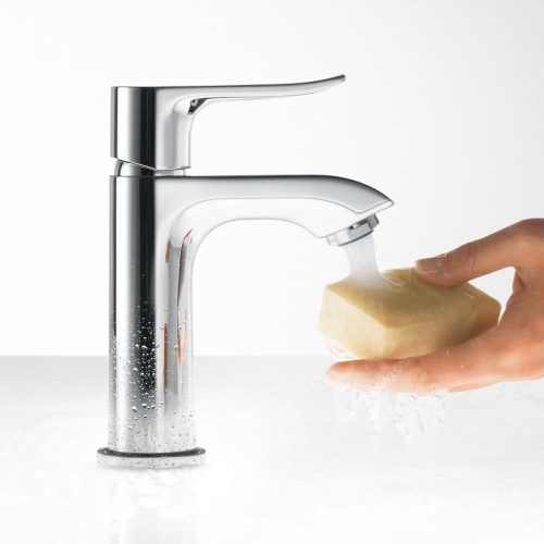 Смеситель Hansgrohe Metris 31186000 для раковины фото 4